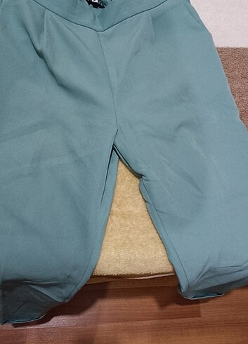 40 Beden Yazlık su yeşili pantolon 