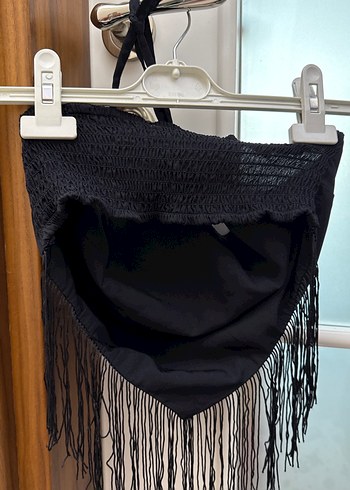 Siyah Baskılı Püsküllü - Görsel 2