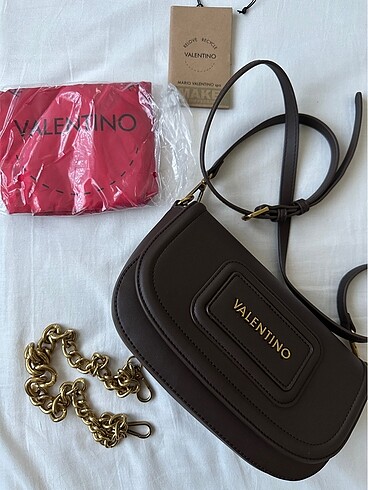 Beden Valentino Acı Kahve Askılı Çanta