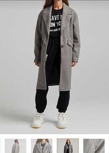 Bershka Gri bershka Kaban