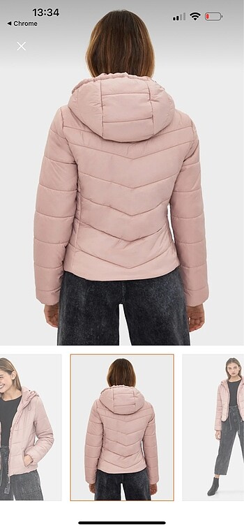 Bershka bershka mont pembe