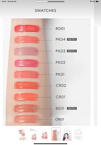 Missha Missha juicy pang OR01