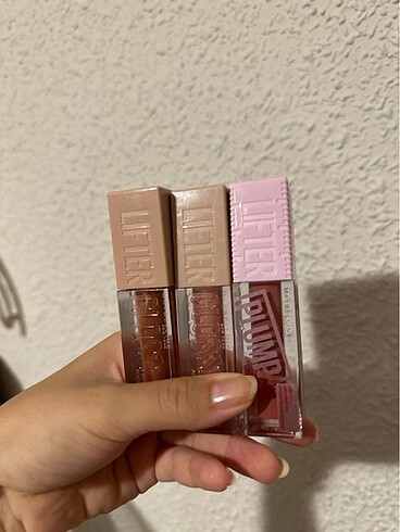 Maybelline maybelline 2 gloss ve firework maskara