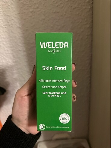 weleda skin food açılmamış