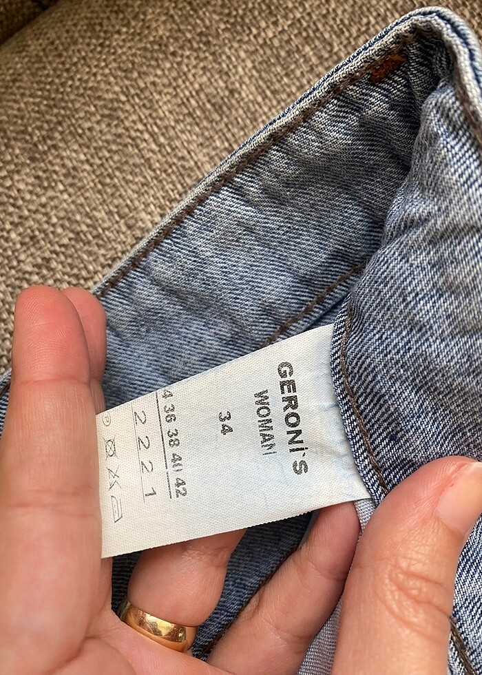 Jean etek - Görsel 3