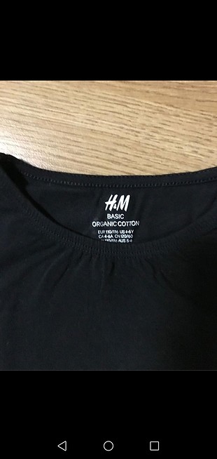 universal Beden 4 6 yaş H&m basic