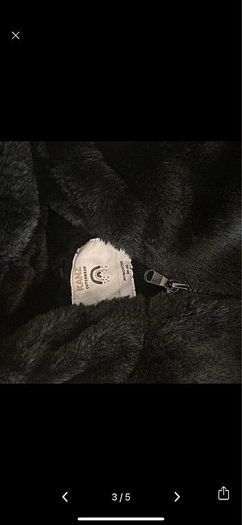 Kanz siyah kürk - Görsel 3