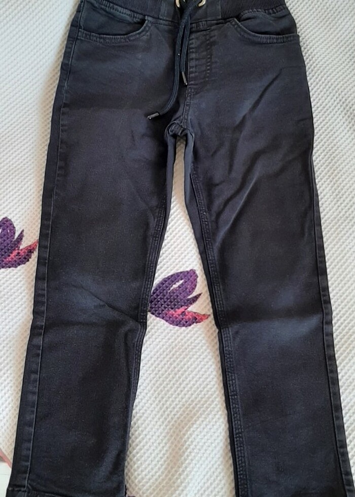 Lacivert pantolon - Görsel 2