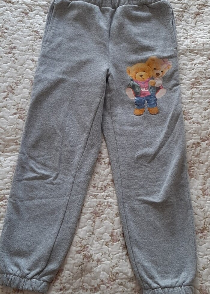 Kız çocuk Polar eşofman altı  - Görsel 2