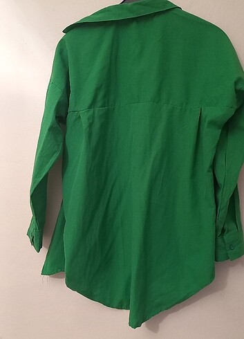 Zara Yeşil gömlek 
