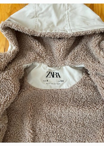 Zara.Kalın mont .Su geçirmez.içi polar - Görsel 11