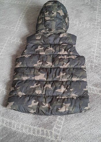 Benetton .Kamuflaj yelek. Tertemiz - Görsel 7