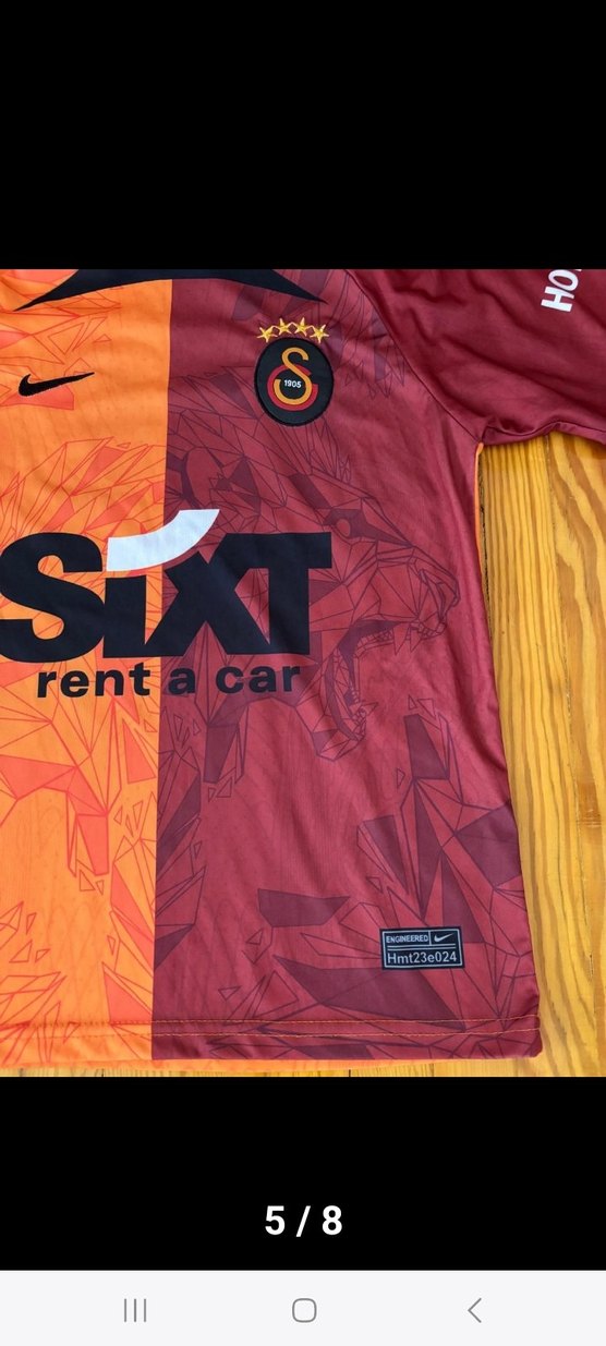 Nike Galatasaray Kısa Kollu Spor Forması - Görsel 4