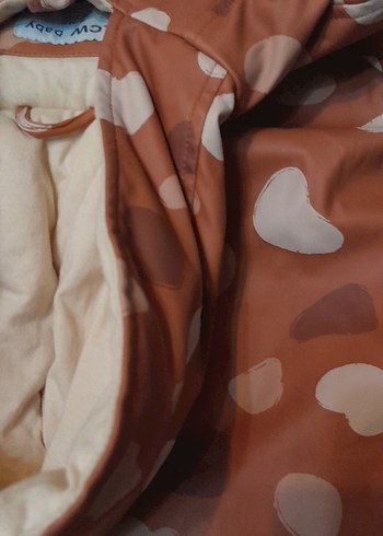 Yağmur soğuk geçirmez.Kalın sıcak tutuyor.1.5 2 yaş için. - Görsel 9