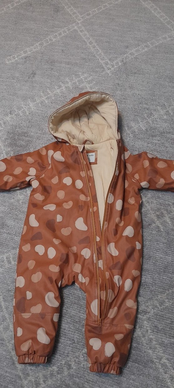 Yağmur soğuk geçirmez.Kalın sıcak tutuyor.1.5  2 yaş için. - Görsel 3