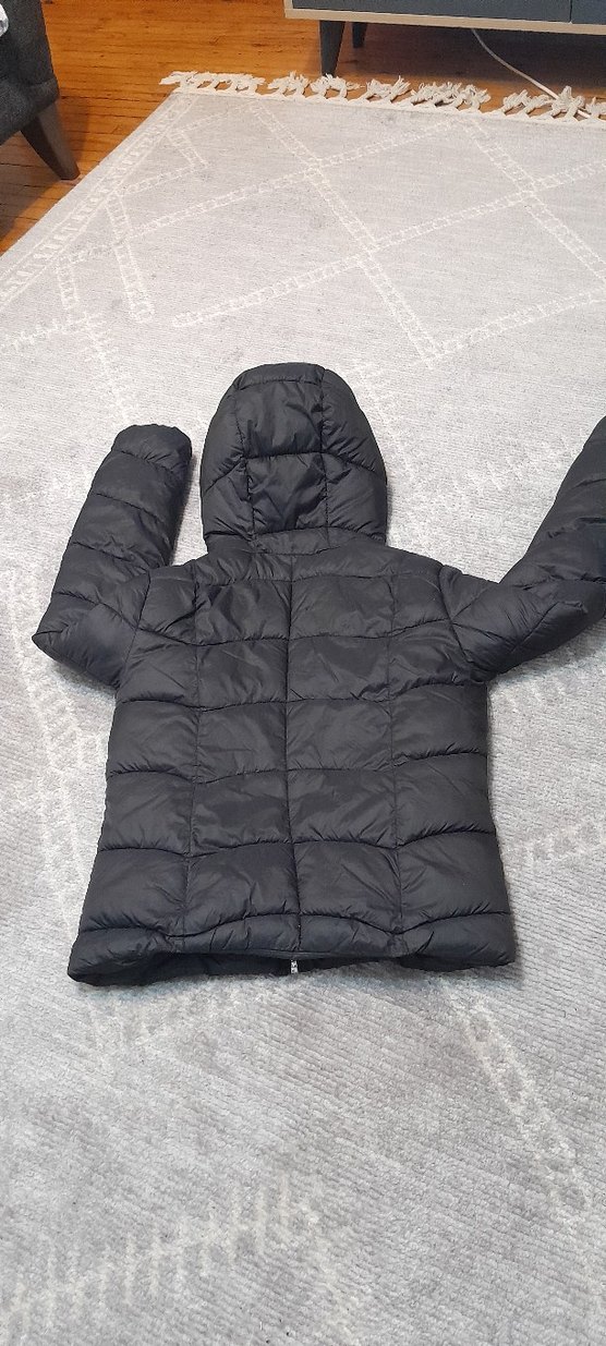 Tertemiz. Çok hafif mont .Koyu siyah - Görsel 3