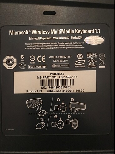 Microsoft klavye - Görsel 6