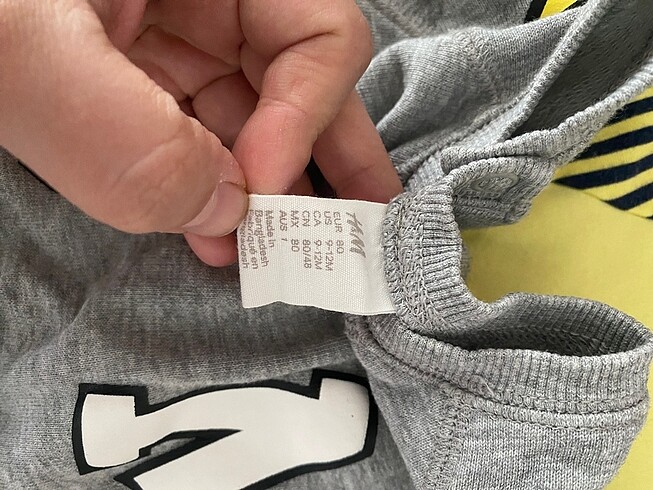 H&M 3 adet tshirt