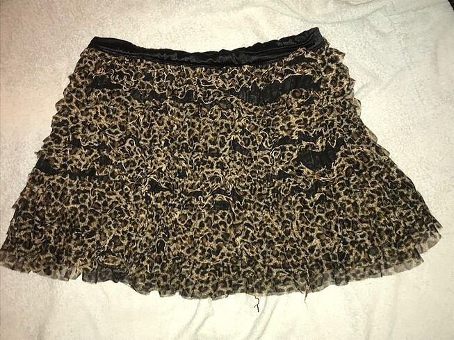 Leopar tül etek