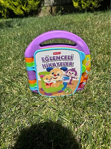 fisher price eğitici sesli ışıklı kitap