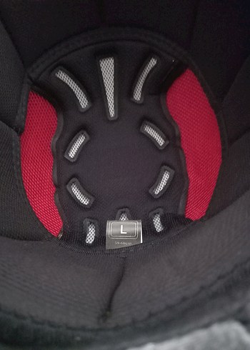 Motosiklet Kaskı L beden - Görsel 6