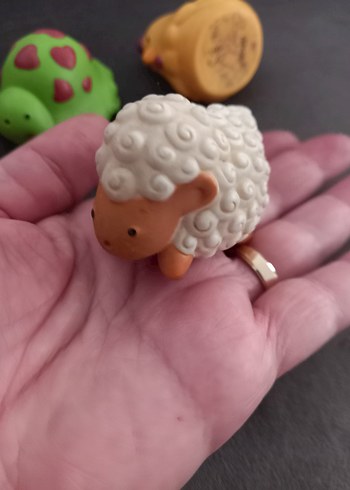 Renkli Hayvan Figürlü Oyuncak Seti - Görsel 6