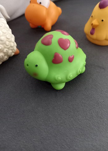 Renkli Hayvan Figürlü Oyuncak Seti - Görsel 8