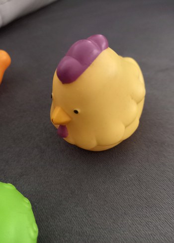 Renkli Hayvan Figürlü Oyuncak Seti - Görsel 7