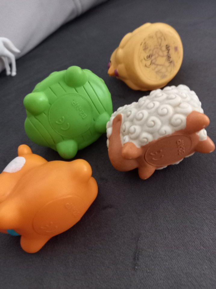 Renkli Hayvan Figürlü Oyuncak Seti - Görsel 5