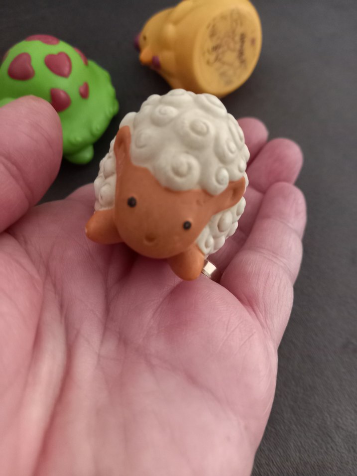 Renkli Hayvan Figürlü Oyuncak Seti - Görsel 4