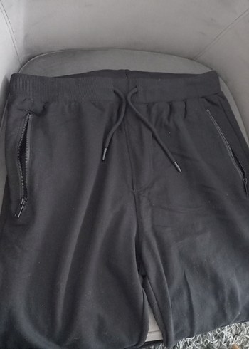 Erkek Siyah Fermuarlı Rahat Kesim Eşofman - Görsel 4