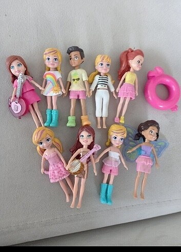  Beden 2 Ken bebek ve polly pocket 