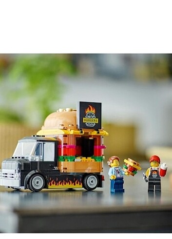 Diğer Lego hamburger arabası