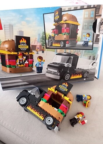 Lego hamburger arabası 