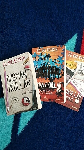  Düşman okulları kitap set