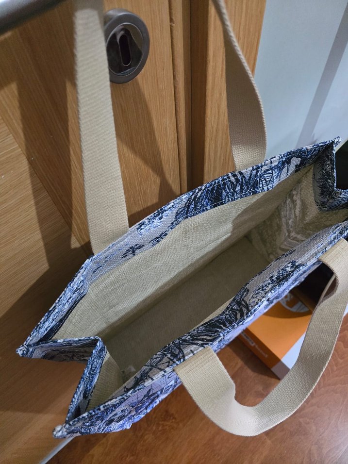 Dior Tote Plaj Hasır Çanta - Görsel 4