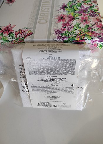 Dior  Kırmızı Ruj ve oje seti - Görsel 4