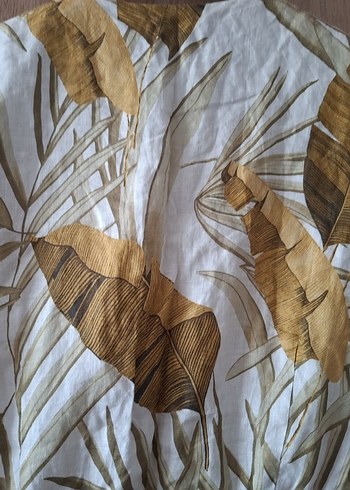 Bej Desenli Bohem Kadın Elbise - Görsel 7