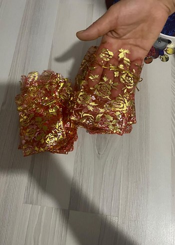 kına hediye paketi halay mendili ve zilli tef - Görsel 5