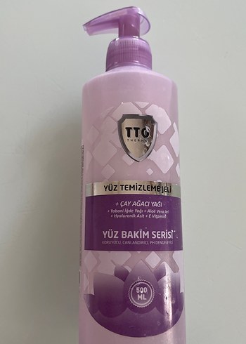 TTO Çay Ağacı Yağlı Yüz Temizleme Jeli 500 ml