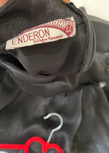 Siyah Uzun Tesettür Elbise Abiye - Görsel 8