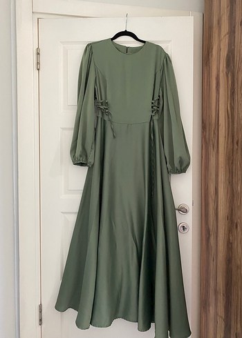 Tesettür elbise abiye - Görsel 2