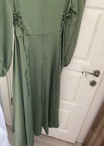 Tesettür elbise abiye - Görsel 7