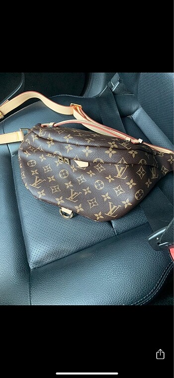  Beden kahverengi Renk Louis Vuitton Çanta