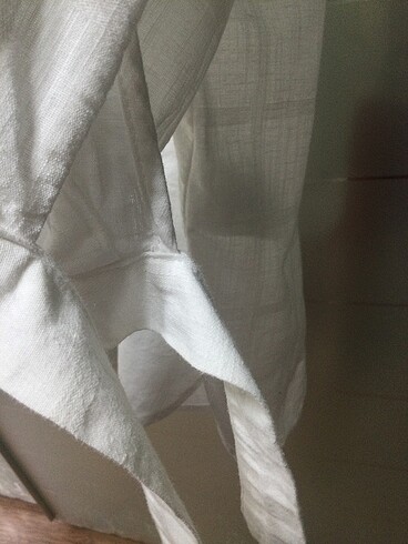 46 Beden beyaz Renk H&M beyaz koton bluz