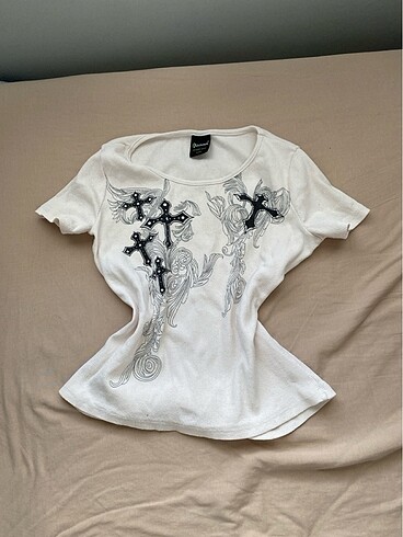 y2k gothic crop