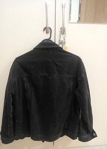 Siyah oversize kot ceket