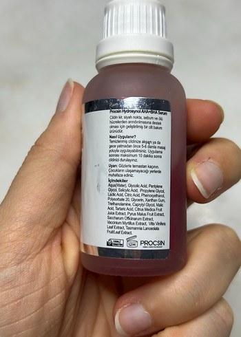 Procsin Hydrosynol %20 Aha %2 Bha Serum - Görsel 5