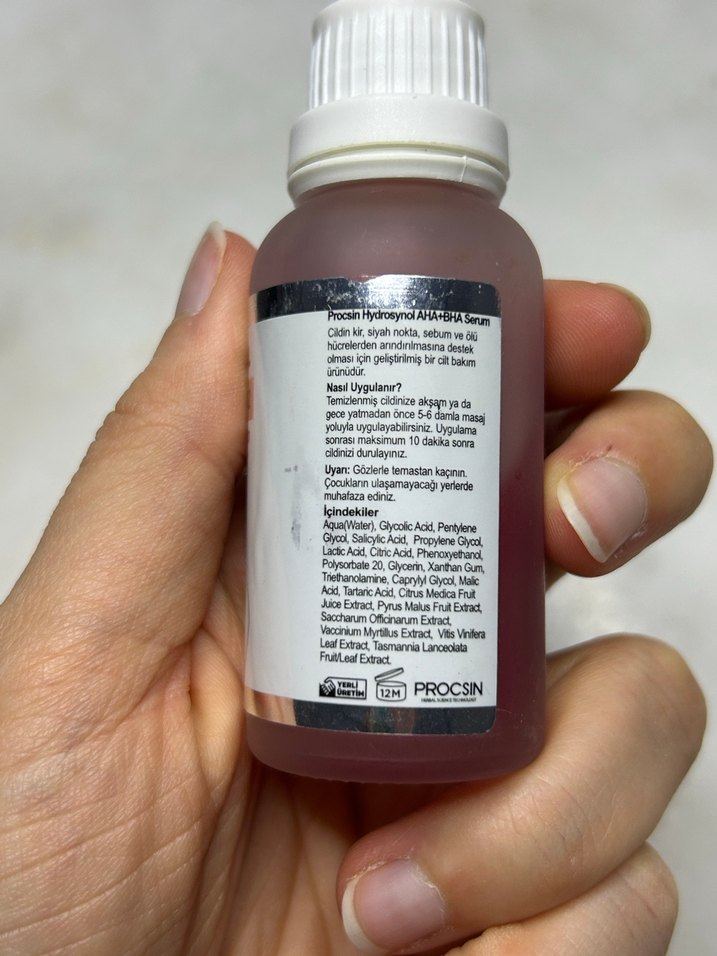 Procsin Hydrosynol %20 Aha %2 Bha Serum - Görsel 5
