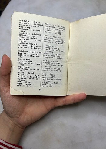 Fjalor İngilizce-Arnavutça Sözlük - Görsel 5